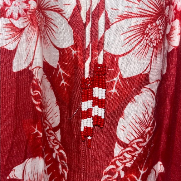 Farm Rio Linen Floral Dress - Picture 3 of 9